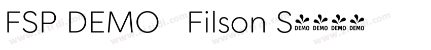 FSP DEMO   Filson S字体转换